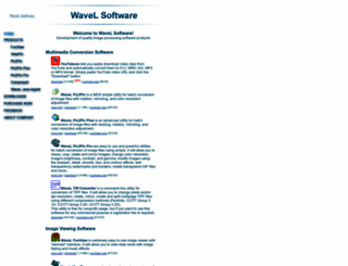 wavelsoftware.com screenshot