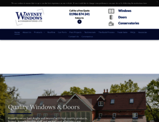waveney-windows.co.uk screenshot