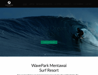 wavepark.com screenshot