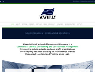 waverlyconstruction.com screenshot