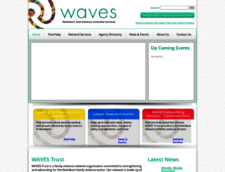 waves.org.nz screenshot