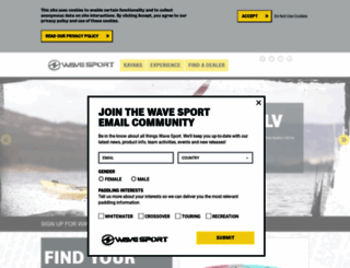 wavesport.com screenshot