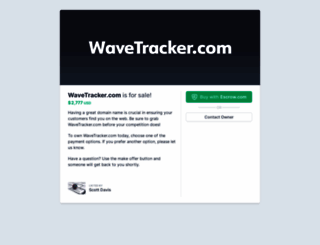 wavetracker.com screenshot