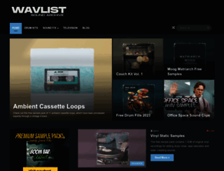 wavlist.com screenshot