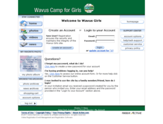 wavusgirls.ecamp.net screenshot