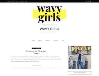 wavygirls.com screenshot