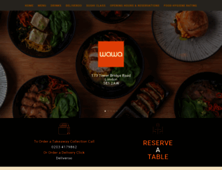 wawa-restaurant.com screenshot