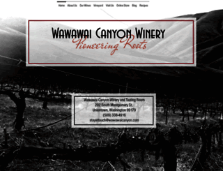 wawawaicanyon.com screenshot