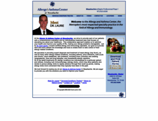 waxahachieallergy.com screenshot