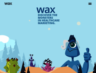 waxcom.com screenshot