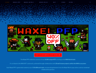 waxel.net screenshot
