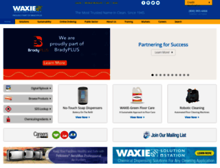 waxie.com screenshot