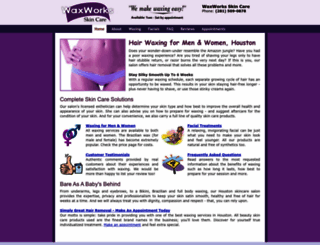 waxinghoustontx.com screenshot