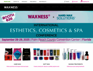 waxness.com screenshot