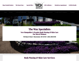 waxspecialists.com screenshot