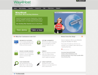 way4host.com screenshot
