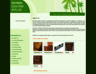 wayambacocopeat.net screenshot