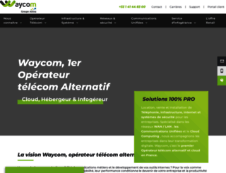 waycom.net screenshot