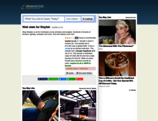 wayfair.co.uk.clearwebstats.com screenshot