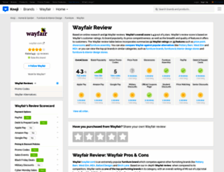 wayfair.knoji.com screenshot