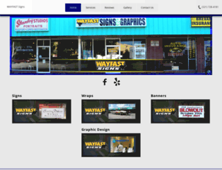 wayfastsigns.com screenshot