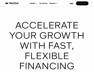 wayflyer.com screenshot