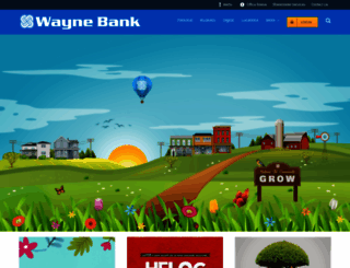 waynebank.com screenshot