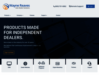 waynereaves.net screenshot