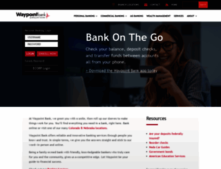 waypointbank.com screenshot
