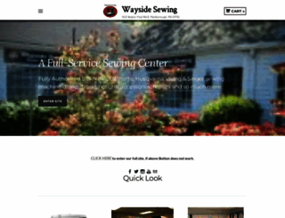 waysidesewing.com screenshot