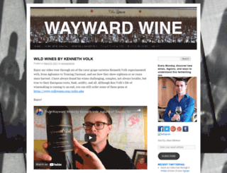 waywardwine.com screenshot