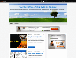 wazifaforsolution.over-blog.com screenshot