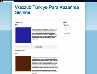 wazzub-turk.blogspot.com screenshot