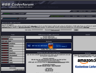 wbbcoderforum.de screenshot