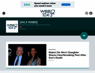 wbbq.iheart.com screenshot