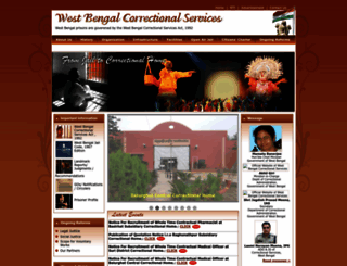 wbcorrectionalservices.gov.in screenshot