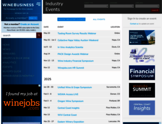 wbmevents.com screenshot