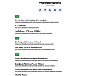 wbotelhos.com screenshot