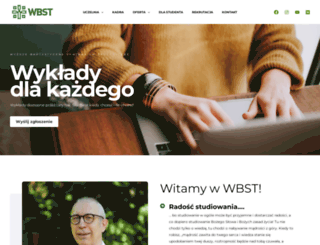 wbst.edu.pl screenshot