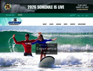 wbsurfcamp.com screenshot