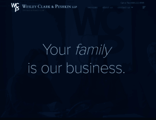 wcblaw.com screenshot