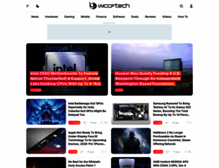 wccftech.com screenshot