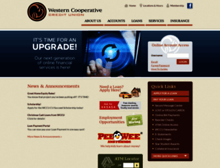 wccu.org screenshot