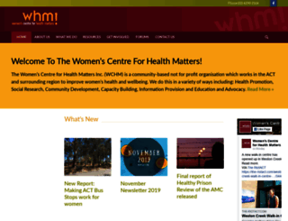 wchm.org.au screenshot