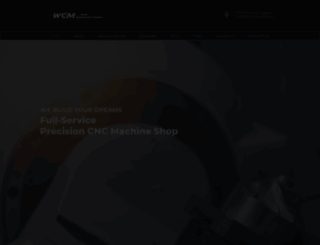 wcmmanufacturing.com screenshot