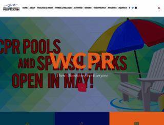 wcparksandrec.com screenshot