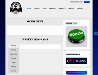 wcuw.org screenshot