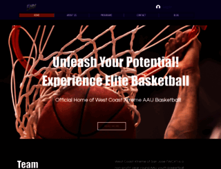 wcxtremebball.com screenshot