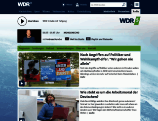 wdr5.de screenshot