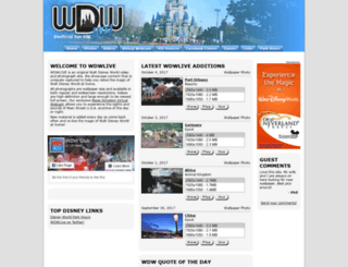 wdwlive.com screenshot